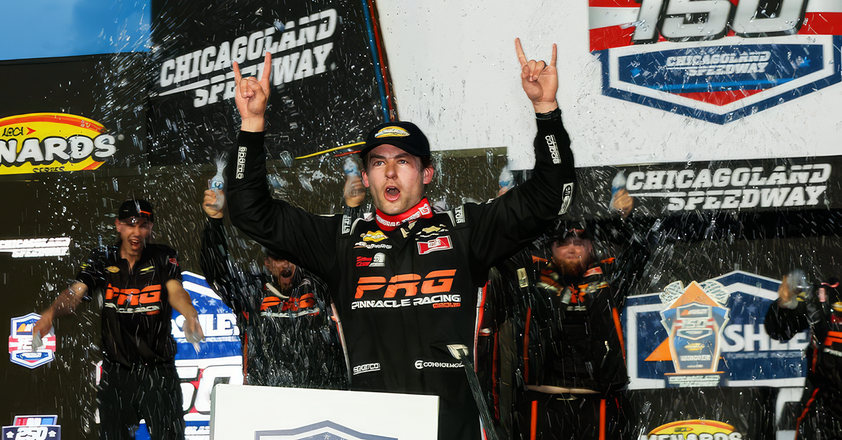 Pinnacle Racing Group dominiert ARCA in Chicagoland: Connor Mosack siegt