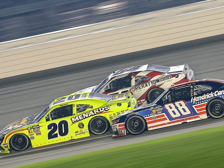 Herzschlagfinale in der NASCAR O’Reilly Series: Brandon Jones besiegt Chase Elliott in Chicagoland