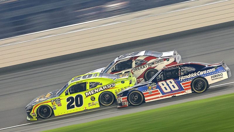 Herzschlagfinale in der NASCAR O’Reilly Series: Brandon Jones besiegt Chase Elliott in Chicagoland