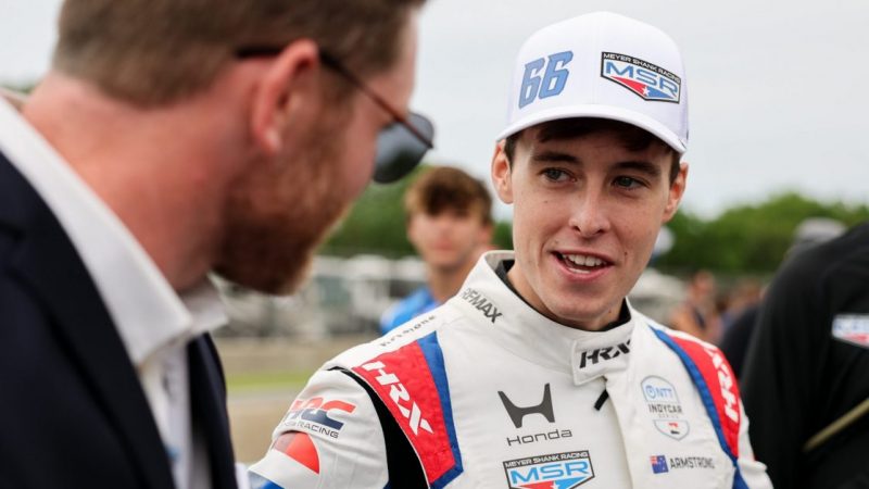 IndyCar-Boxenfunk 2026: Armstrong verlängert bei Meyer Shank Racing