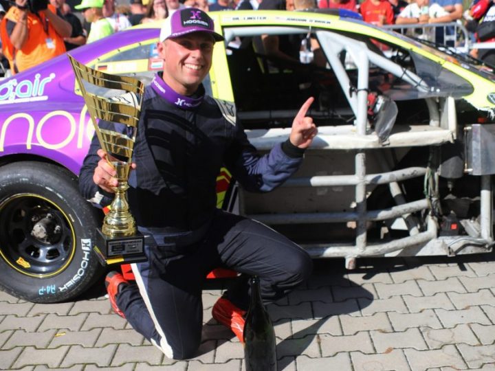 Rache von Jordan O’Brian: Spektakulärer V8GP-Sieg in der NASCAR Euro Series in Most