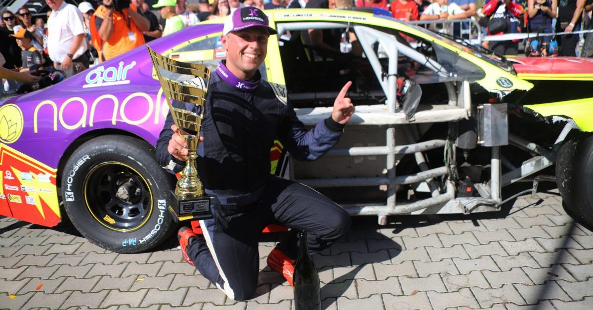 Rache von Jordan O’Brian: Spektakulärer V8GP-Sieg in der NASCAR Euro Series in Most