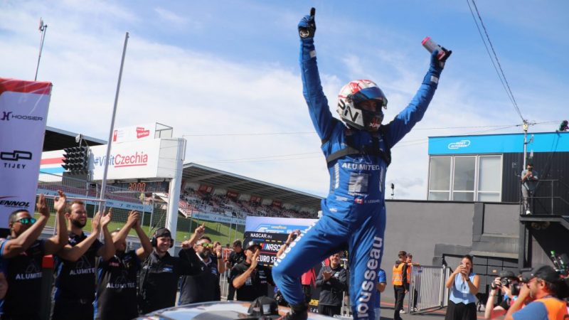 Sweep in der NASCAR-Euro für Lessard: Mehr Action, weniger Schrott in Most