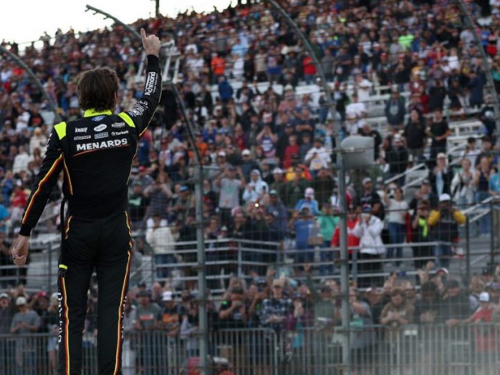 Durchwachsenes NASCAR-Rennen in Loudon: Ryan Blaney triumphiert nach Regen