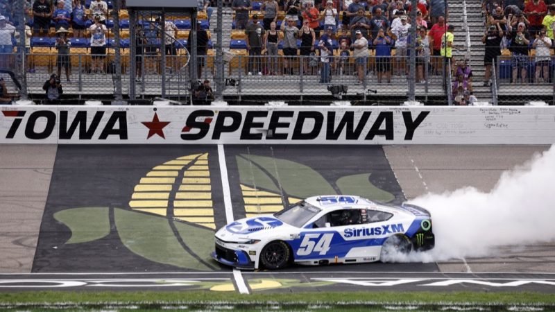 Taktik-Meisterleistung in Iowa: Ty Gibbs schnappt Christopher Bell den Sieg weg