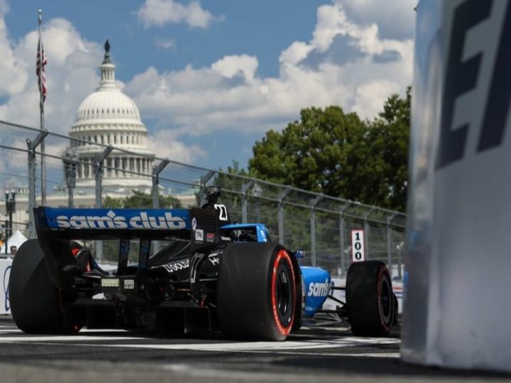 Chaos-Rennen in Washington: Kirkwood deklassiert das Feld, Palou crasht in die Mauer