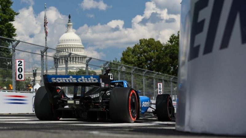 Chaos-Rennen in Washington: Kirkwood deklassiert das Feld, Palou crasht in die Mauer