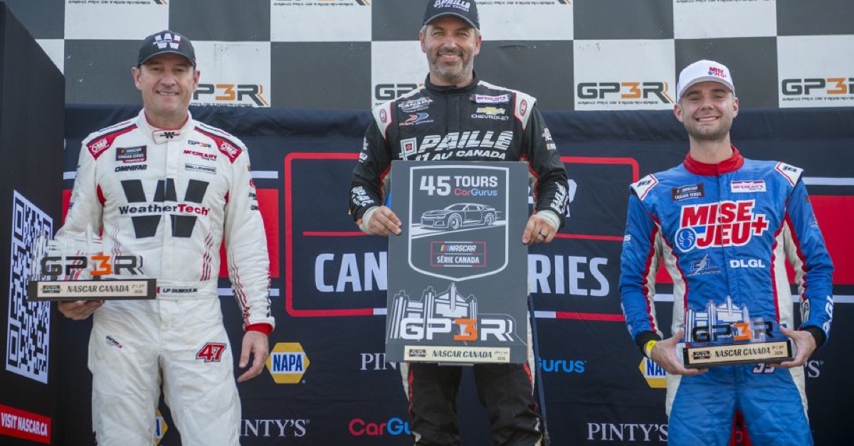 Drama beim GP3R der NASCAR-Kanada: Camirand siegt, Ghirelli glänzt in den Top-10
