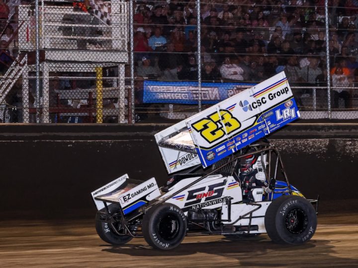 Siegen oder Schrott“: Garet Williamson bricht den Bann in der World of Outlaws