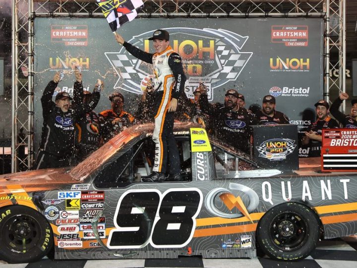 Jake Garcia feiert ersten Trucks-Sieg in Bristol: Chase-Favoriten mit Pech
