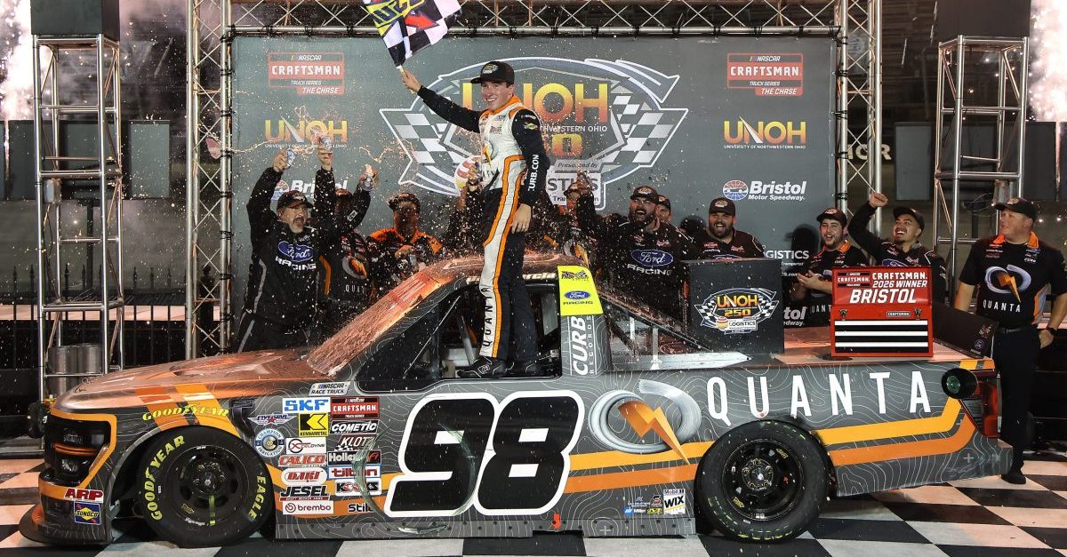 Jake Garcia feiert ersten Trucks-Sieg in Bristol: Chase-Favoriten mit Pech
