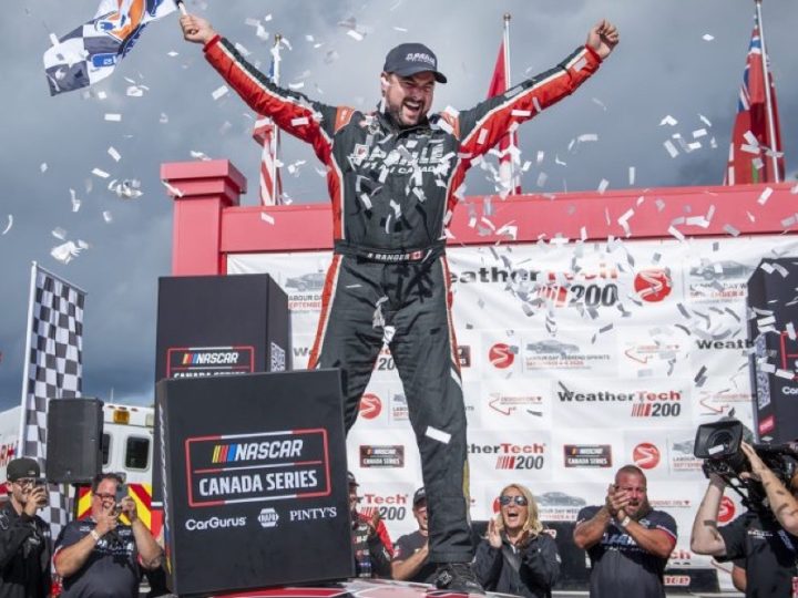 NASCAR Canada: Ranger triumphiert im Overtime-Krimi, Camirand schreibt Titelgeschichte