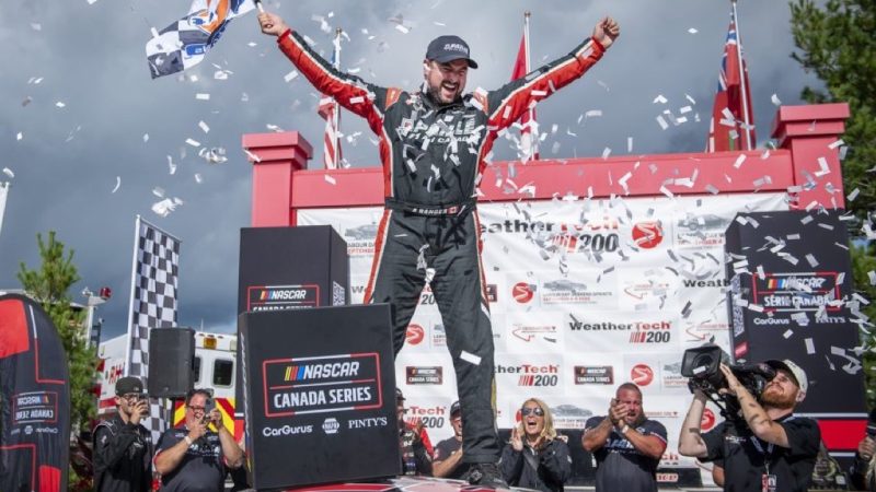 NASCAR Canada: Ranger triumphiert im Overtime-Krimi, Camirand schreibt Titelgeschichte
