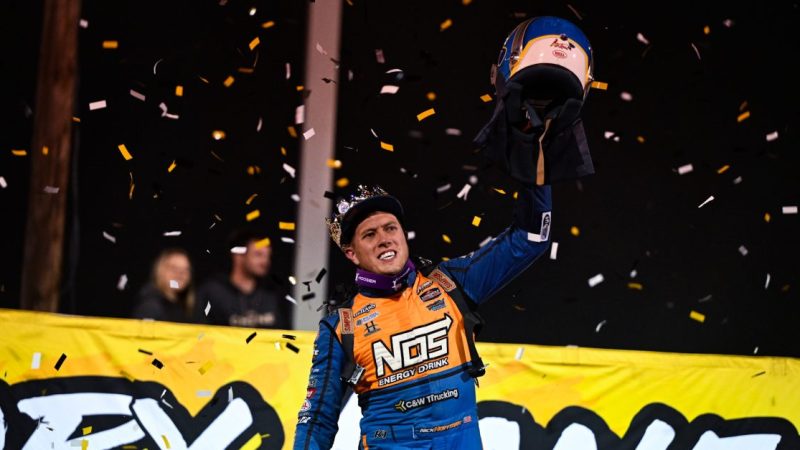 World of Outlaws in Pevely: Nick Hoffman triumphiert doppelt auf seiner Heimstrecke