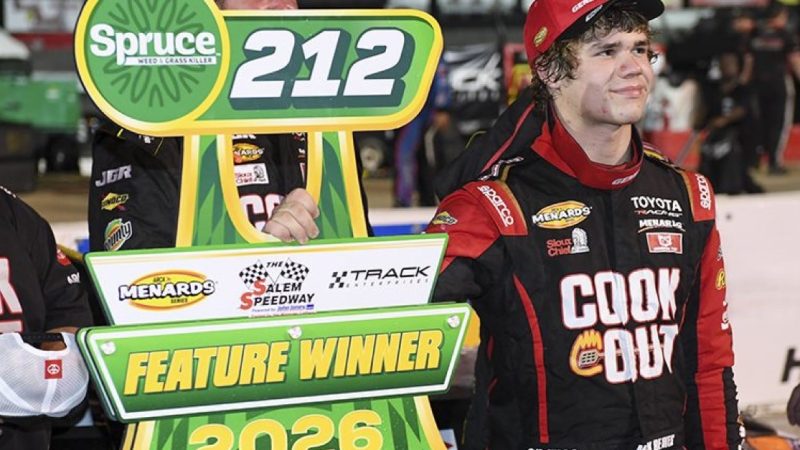Start-Ziel-Sieg: Max Reaves triumphiert dominant beim ARCA-Klassiker in Salem