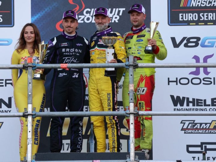 NASCAR Euro Series Zolder: Cappelli triumphiert im Regen, Toffel baut Führung aus
