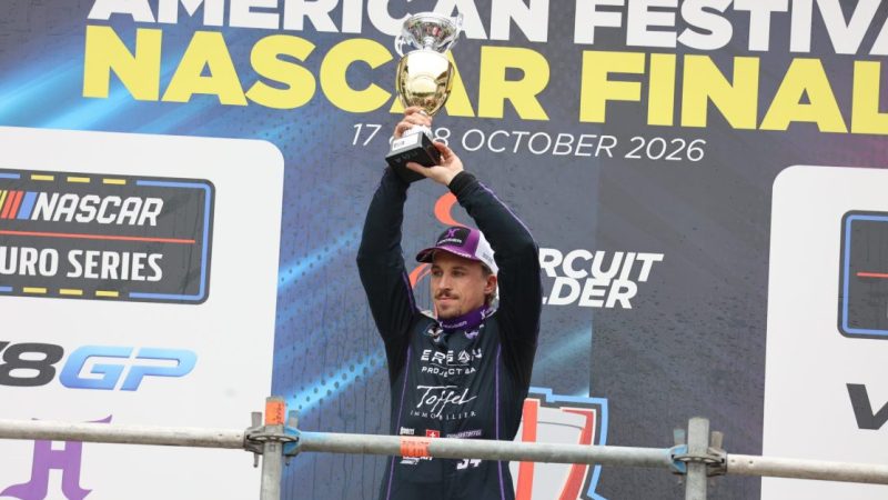 NASCAR Euro Series 2026 in Zolder: Thomas Toffel krönt sich zum V8Open-Champion