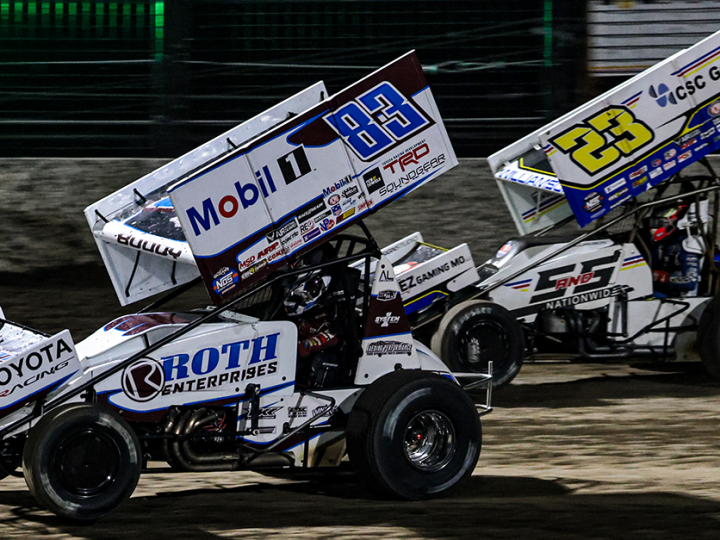 World of Outlaws: Buddy Kofoid triumphiert bei Debüt auf dem Belle-Clair Speedway