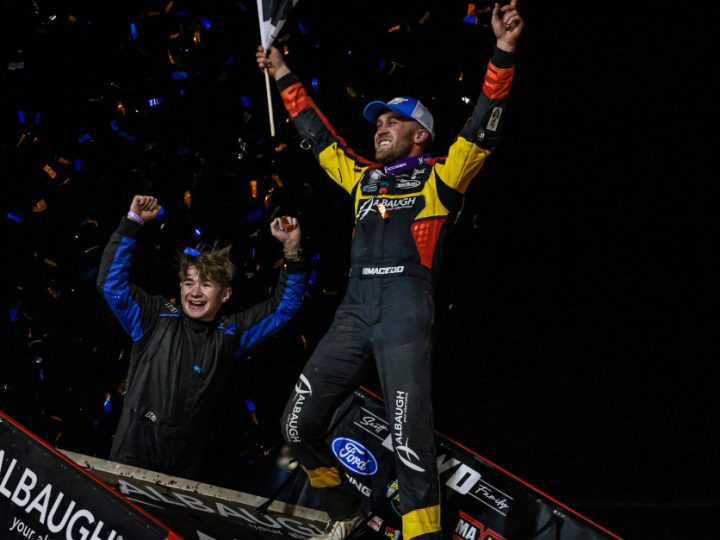 Macedo und Kofoid triumphieren bei der World of Outlaws in Texarkana