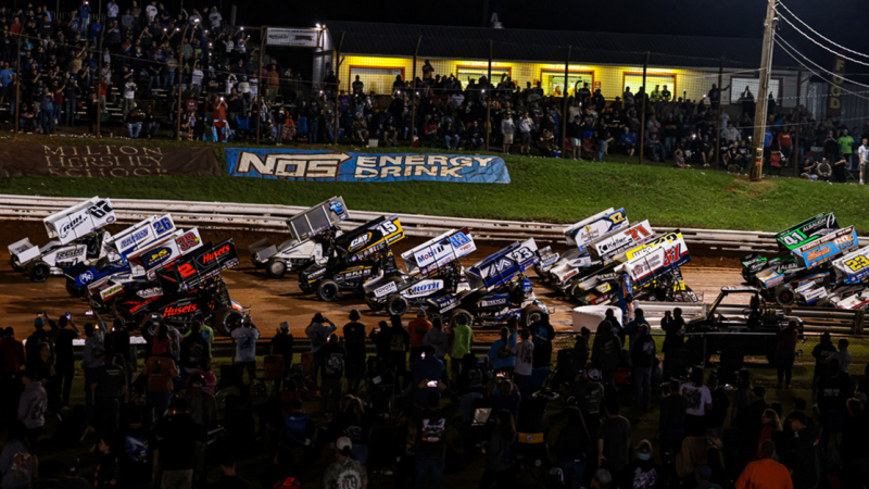 World of Outlaws Sprint Car Series: Gravel schlägt zurück, Dietz gewinnt das National Open