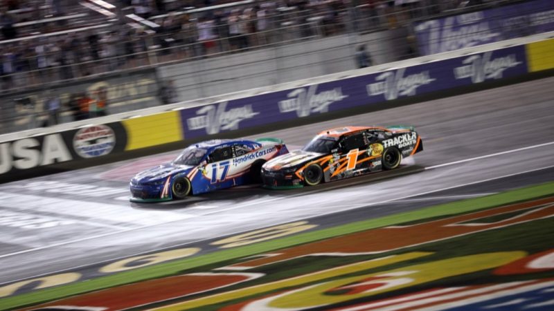Mauerküsse und Führungswechsel: Corey Day siegt nach irrem NASCAR-Thriller in Sin City