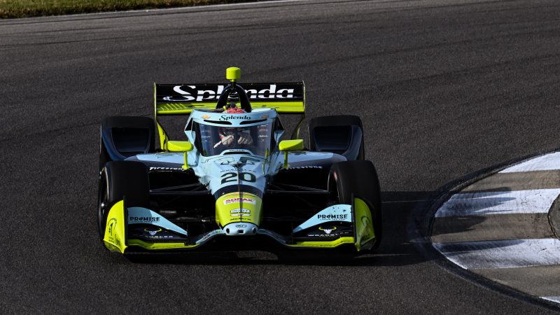 IndyCar-Test in Barber: McElrea setzt die Bestmarke, Formel-2-Star Dunne lässt aufhorchen