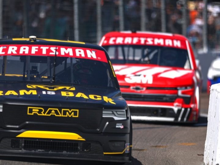 NASCAR-Boxenfunk 2026: Ferguson fährt Ram-Truck in Martinsville